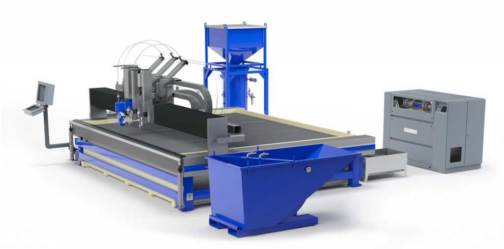 Wasserstrahlschneidmaschine